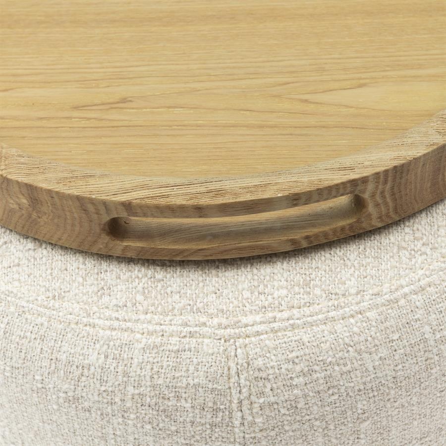 Rivièra Maison Babylon Bijzettafel | Dienblad | H55xD50 cm