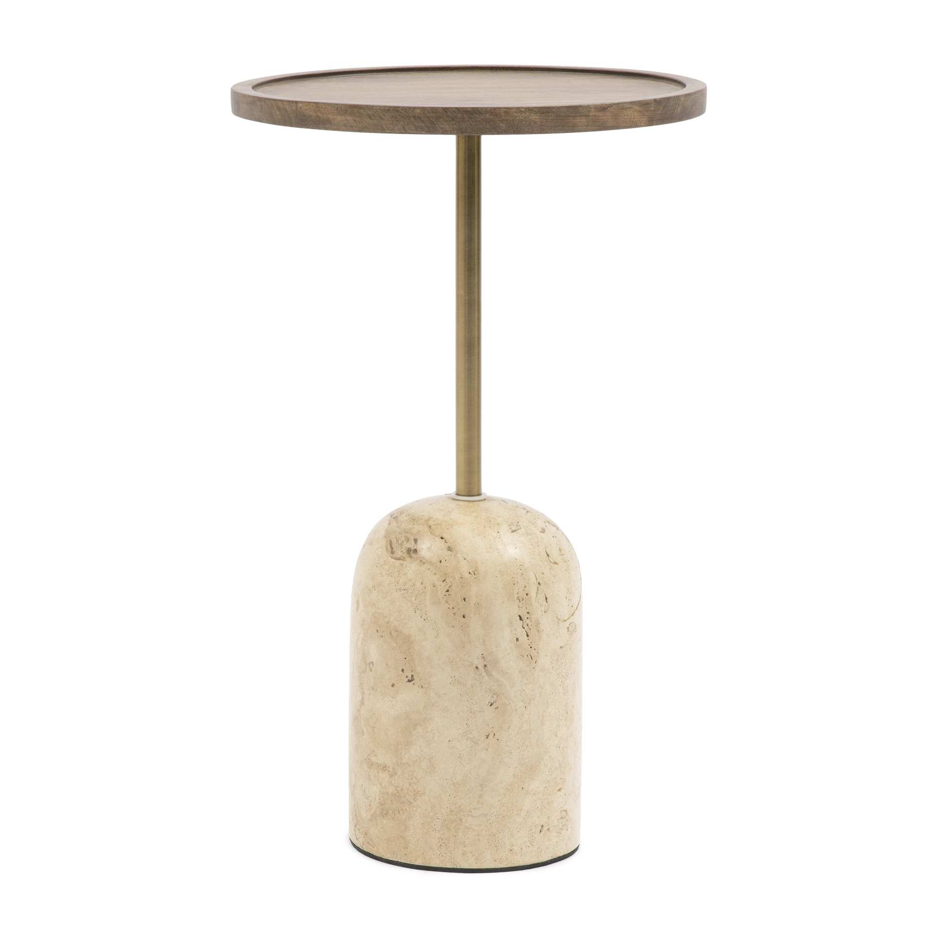Rivièra Maison Malibu Bijzettafel | Mangohout | H55 x D35 cm