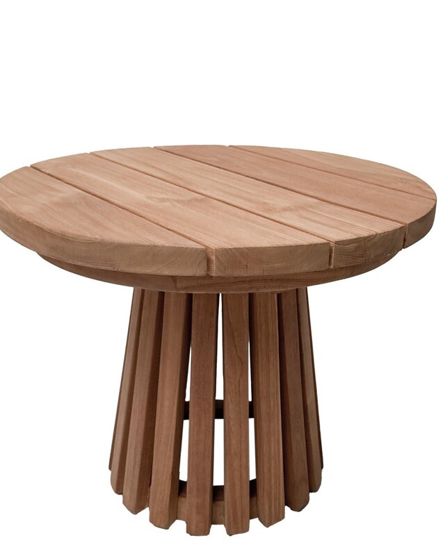 Rene Houtman Cindo Tuintafel | Teakhout | H40 x D50 cm