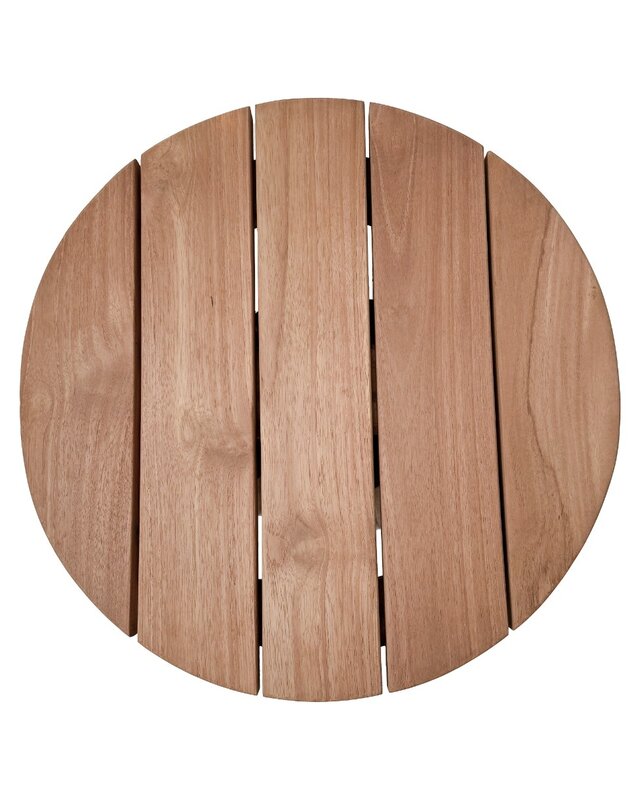 Rene Houtman Cindo Tuintafel | Teakhout | H40 x D50 cm