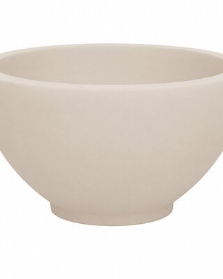 Wiesbaden Tessa waskom rond 20 x 11 cm solid surface beige