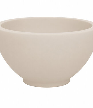 Wiesbaden Tessa waskom rond 20 x 11 cm solid surface beige
