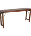 Raw Materials Amsterdam Inklapbare Tafel | Bruin | H76 x B165 x D40 cm
