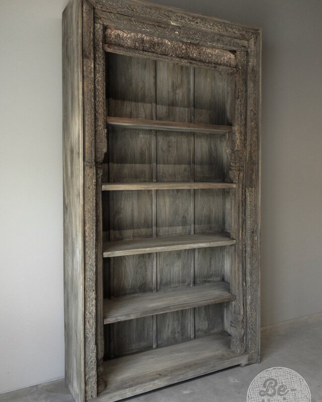Be-Uniq Unieke Boekenkast | India | H264xB143xD46 cm