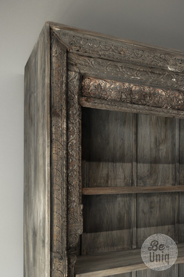 Be-Uniq Unieke Boekenkast | India | H264xB143xD46 cm