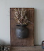 Rene Houtman Wandpaneel Met Vaas/Kruik | Houten Lijst | Nr 9 | H56xB35,5 cm
