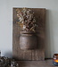 Rene Houtman Wandpaneel Met Vaas/Kruik | Houten Lijst | Nr 12 | H56xB35 cm