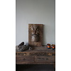 Wandpaneel Met Vaas/Kruik | Houten Lijst | Nr 13 | H56xB36 cm
