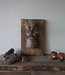 Rene Houtman Wandpaneel Met Vaas/Kruik | Houten Lijst | Nr 13 | H56xB36 cm