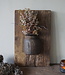 Rene Houtman Wandpaneel Met Vaas/Kruik | Houten Lijst | Nr 14 | H56xB35,5 cm