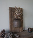Rene Houtman Wandpaneel Met Vaas/Kruik | Houten Lijst | Nr 18 | H55,5xB35 cm