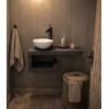 Rosa - Fonteinmeubelset - Black - Wit - Black