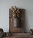 Rene Houtman Wandpaneel Met Vaas/Kruik | Houten Lijst | Nr 32 | H56xB35,5 cm