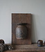 Rene Houtman Wandpaneel Met Vaas/Kruik | Houten Lijst | Nr 37 | H56xB36 cm