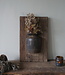 Rene Houtman Wandpaneel Met Vaas/Kruik | Houten Lijst | Nr 49 | H56xB35 cm