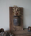 Rene Houtman Wandpaneel Met Vaas/Kruik | Houten Lijst | Nr 49 | H56xB35 cm