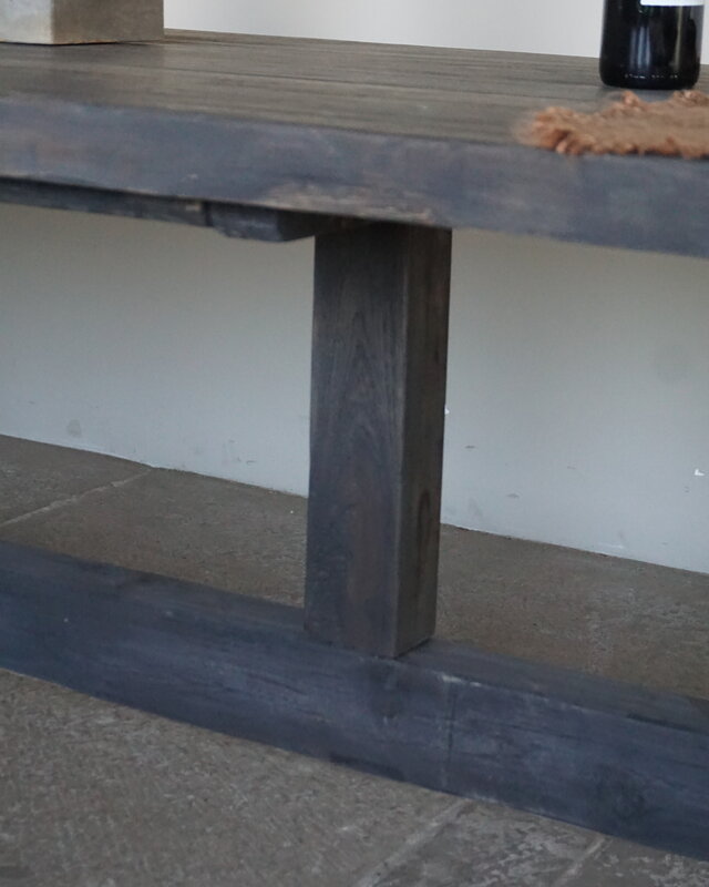 Luksa Home Collection Houten Eettafel Thomas | Antique Grey | Kies Maat