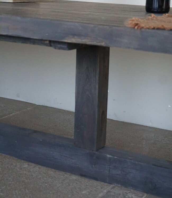 Luksa Home Collection Houten Eettafel Thomas | Antique Grey | Kies Maat