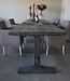 Luksa Home Collection Houten Eettafel Thomas | Antique Grey | Kies Maat