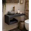 Rosa - Fonteinmeubelset -  Black - Beton - Brons