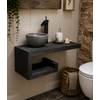 Rosa - Fonteinmeubelset -  Black - Beton - Black