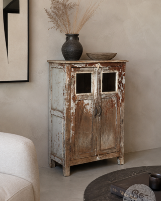Be-Uniq Unieke Verweerde Kast | India | H100xB65xD33 cm
