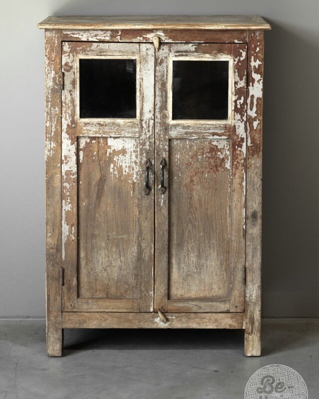 Be-Uniq Unieke Verweerde Kast | India | H100xB65xD33 cm