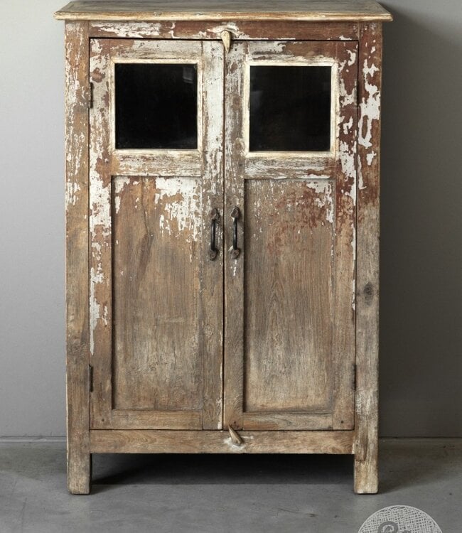 Be-Uniq Unieke Verweerde Kast | India | H100xB65xD33 cm