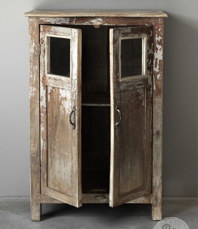Be-Uniq Unieke Verweerde Kast | India | H100xB65xD33 cm