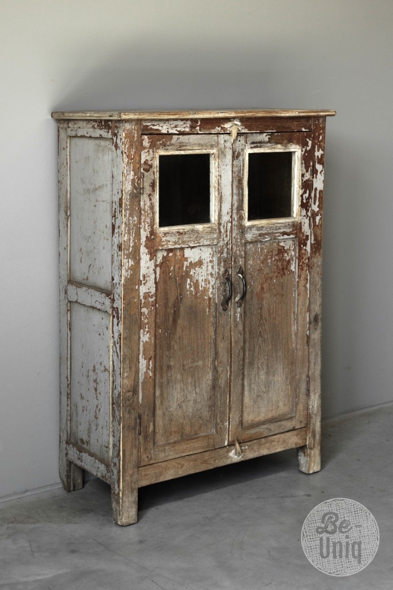 Be-Uniq Unieke Verweerde Kast | India | H100xB65xD33 cm