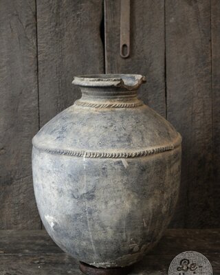 Be-Uniq Authentieke Verweerde Kruik | India | H51xD40 cm