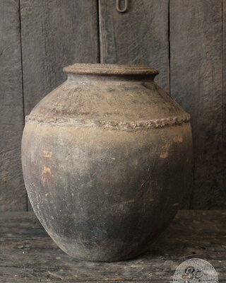 Be-Uniq Authentieke Verweerde Kruik | India | H45xD41 cm