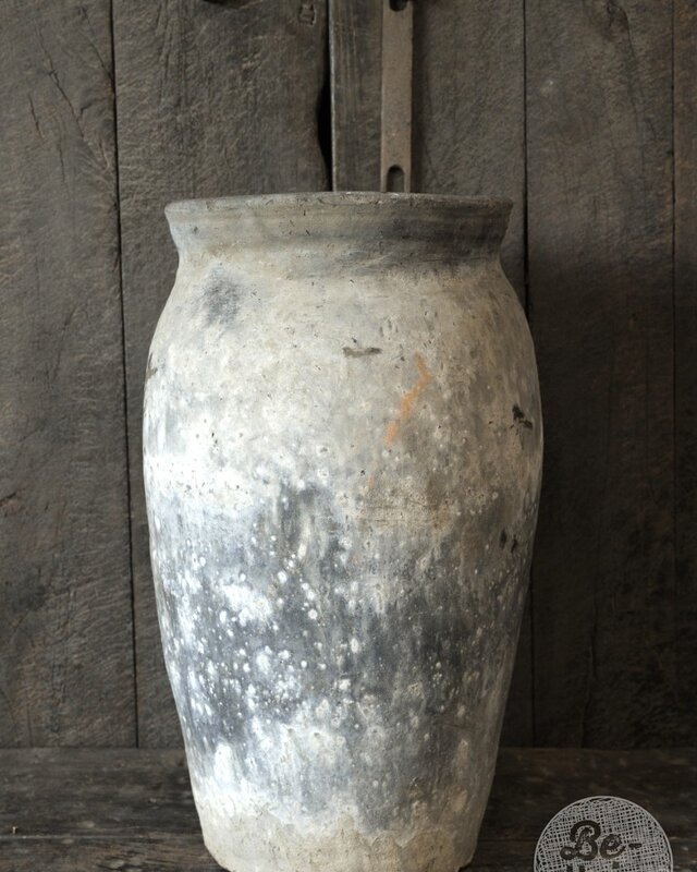 Be-Uniq Authentieke Verweerde Claypot | India | H62xD35 cm