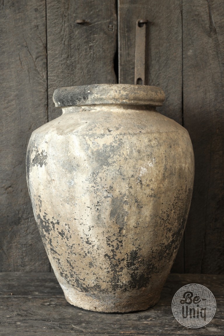 Be-Uniq Authentieke Verweerde Kruik | India | H62xD45 cm