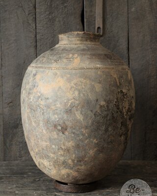 Be-Uniq Authentieke Verweerde Kruik | India | H57xD40 cm