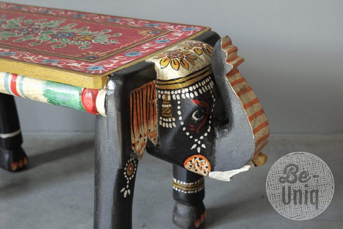 Be-Uniq Bijzettafel Olifant | India | H38 x B73 x D31 cm