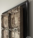Be-Uniq Authentieke Deur Op Zwarte Sierlijst | India | H186 cm