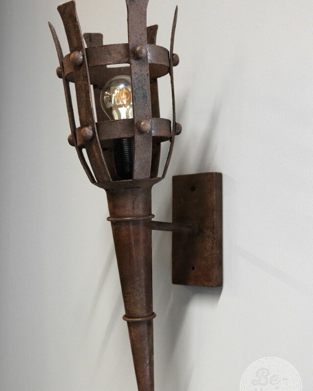 Be-Uniq Wandlamp Kasteel | Rustic | H52xB17xD30 cm