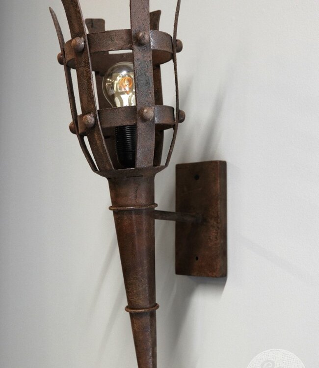 Be-Uniq Wandlamp Kasteel | Rustic | H52xB17xD30 cm