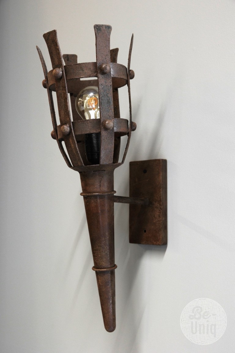 Be-Uniq Wandlamp Kasteel | Rustic | H52xB17xD30 cm