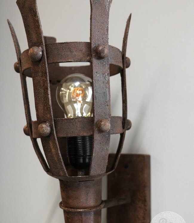Be-Uniq Wandlamp Kasteel | Rustic | H52xB17xD30 cm