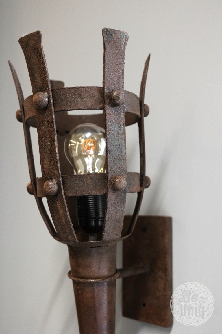 Be-Uniq Wandlamp Kasteel | Rustic | H52xB17xD30 cm