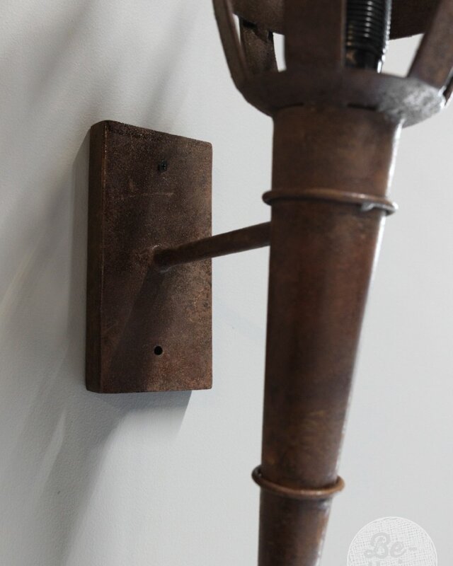 Be-Uniq Wandlamp Kasteel | Rustic | H52xB17xD30 cm