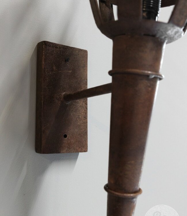 Be-Uniq Wandlamp Kasteel | Rustic | H52xB17xD30 cm