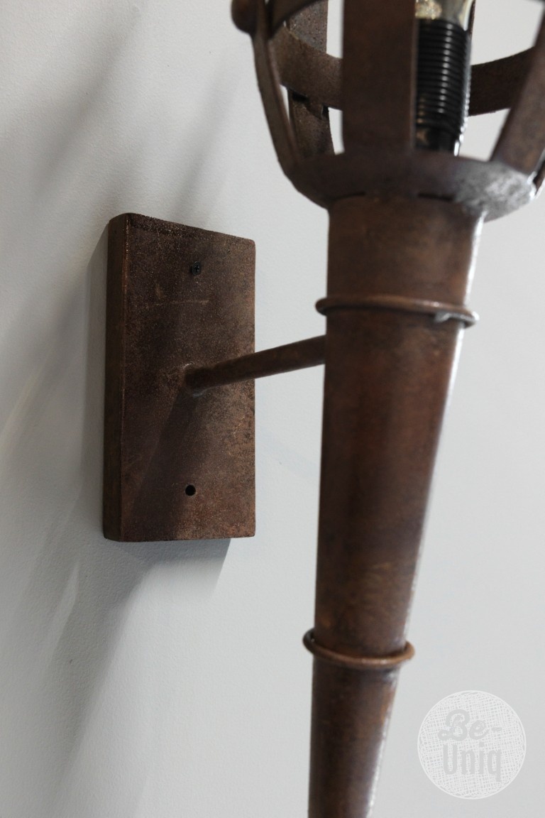 Be-Uniq Wandlamp Kasteel | Rustic | H52xB17xD30 cm