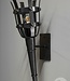 Be-Uniq Wandlamp Kasteel | Gun Metal | H52xB17xD30 cm