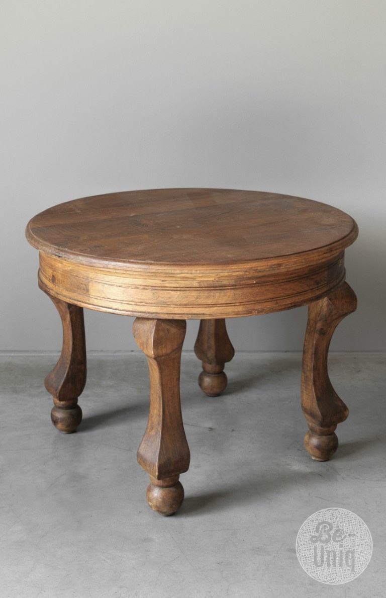 Be-Uniq Ronde Bijzettafel | India | H45xB60xD60 cm