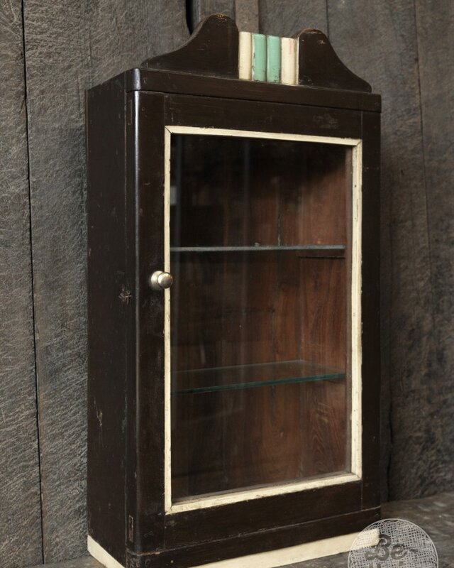 Be-Uniq Authentiek Vitrinekastje | India | H63xB33xD15 cm