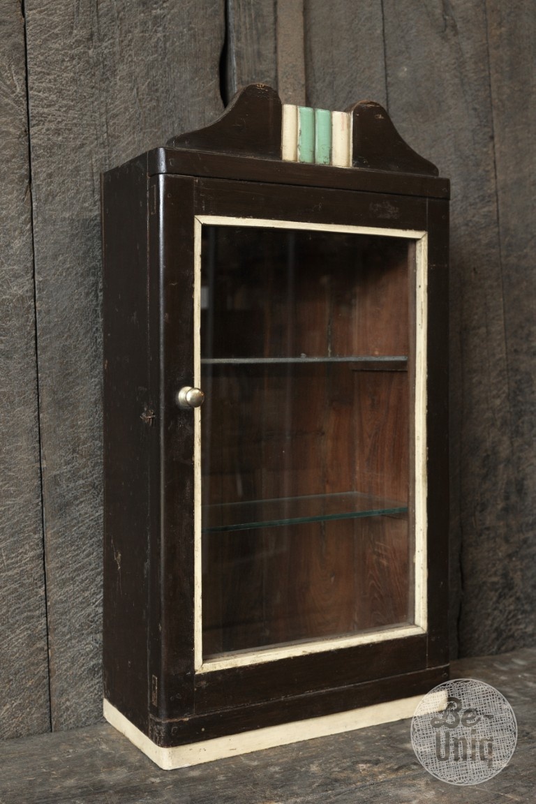 Be-Uniq Authentiek Vitrinekastje | India | H63xB33xD15 cm