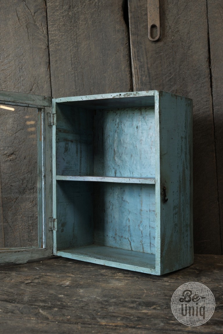 Be-Uniq Authentiek Vitrinekastje | India | H43xB32xD19 cm